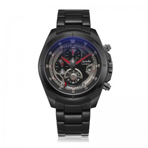 Alexandre Christie AC 6622 Black Red Steel MCBIPBARE